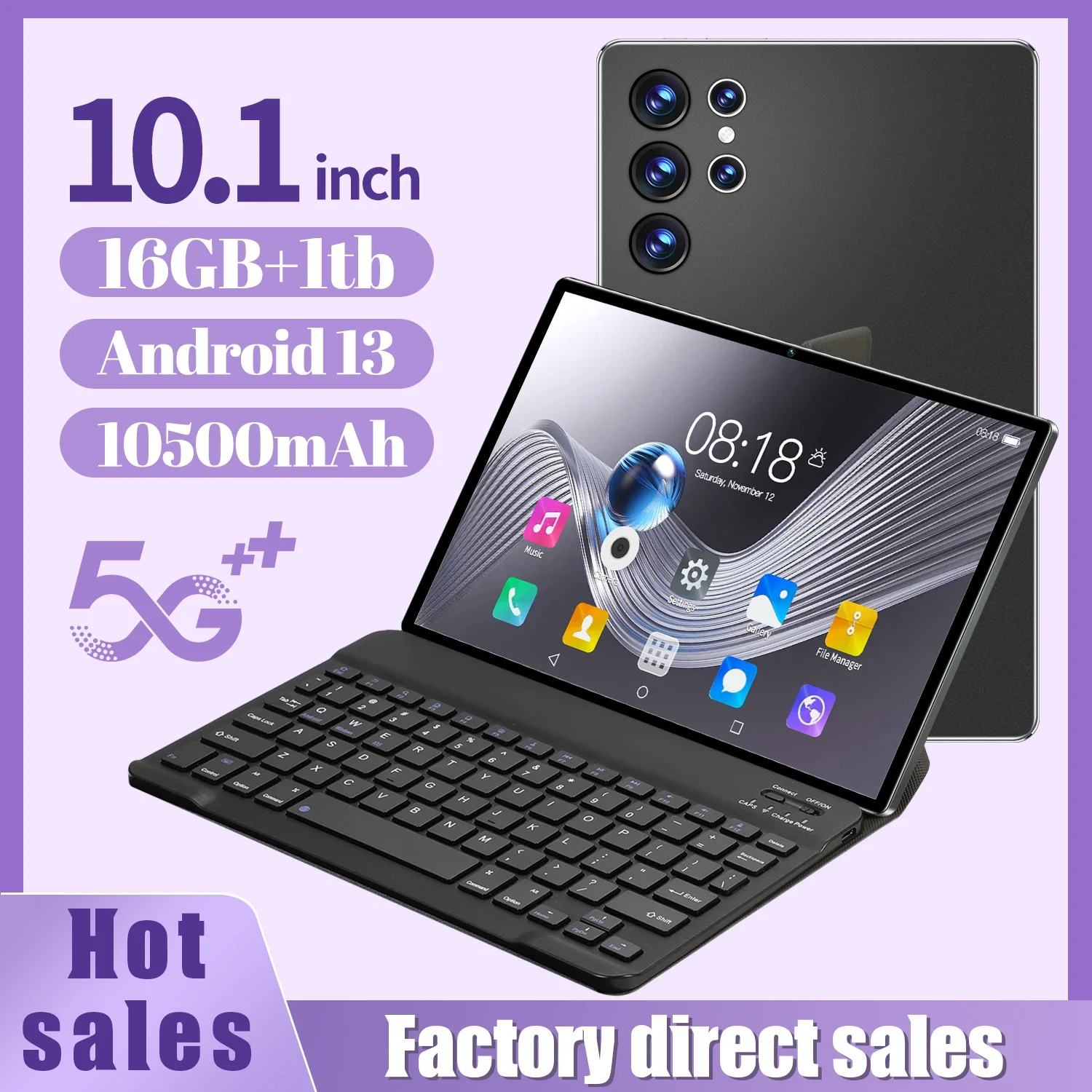 5G 2023 New Tablets 10.1 11 12 14 15 Inch Android 13 16 GB RAM 1TB ROM Dual SIM Dual Standby WIFI Google Play Worldwide Edition