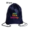 10 pcs navy blue