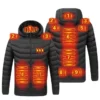 11 Area Heat Black