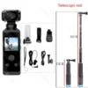 With Telescopic rod