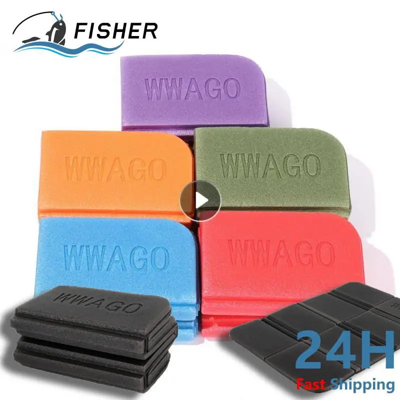 Foldable Dual Camping Mat Seat Moisture Proof Cushion Portable Waterproof Foam Pads Yoga Chair Picnic Beach Pad For Outdoor