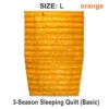 Quilt L Orange