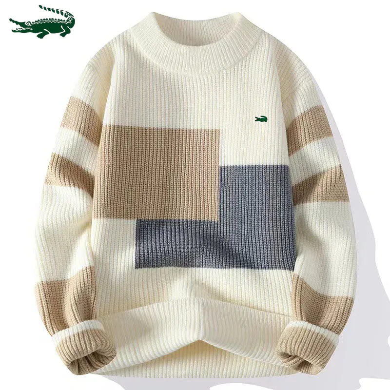 New Men’s Winter Sweater Thickened Warm Shirt Men’s O-neck Casual Long Sleeve m-3XL