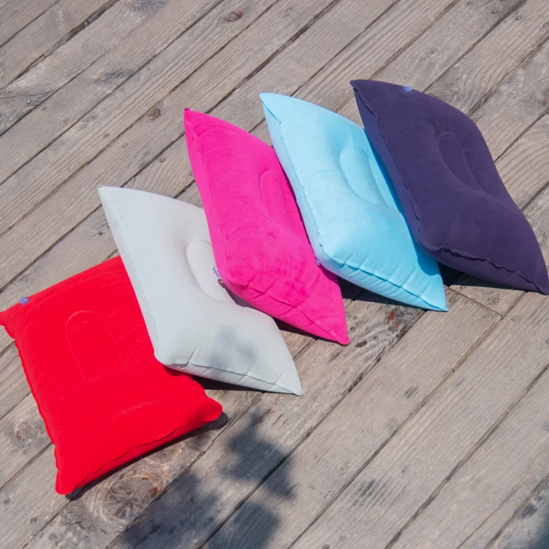 Travel Inflatable Pillow Outdoor Mat Camping Pillow Outdoor Camping Mat Soft for Hiking Sleeping Gear Camping Equipment