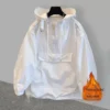 White Fleece-Lined