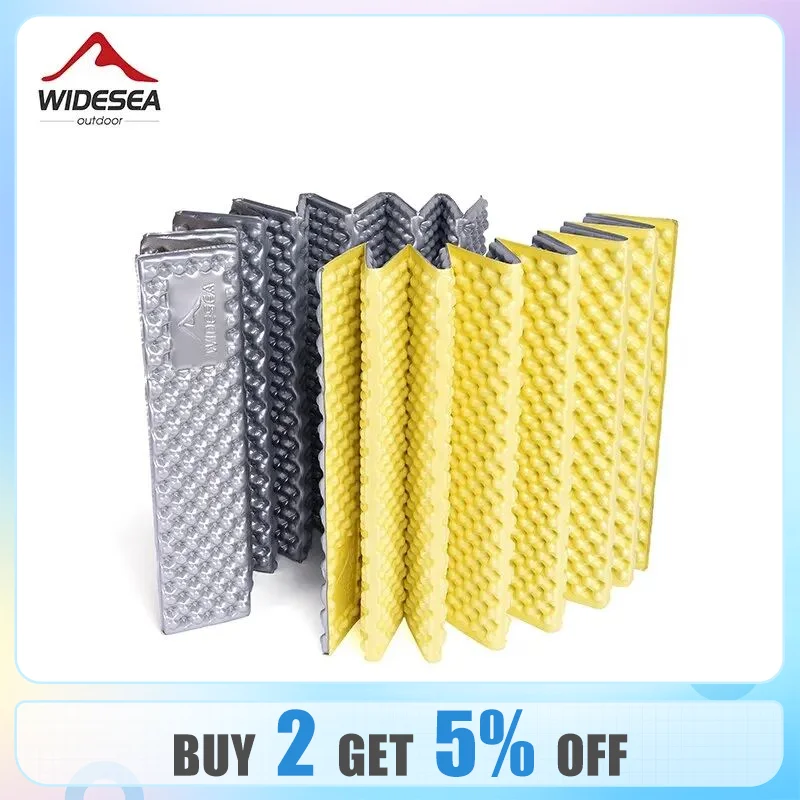 Widesea Camping Mat Portable Sleeping Pad Picnic Foam Bed Mattress Travel Trekking Equipment Blanket Waterproof Moistureproof