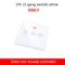 3 gang Switch White
