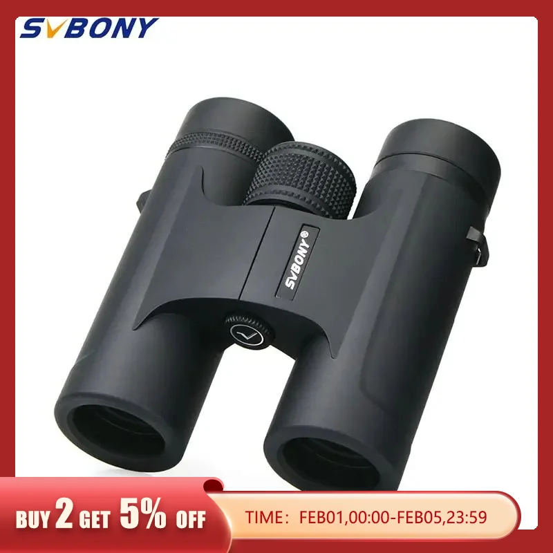 Svbony SV40 Binoculars 10X42/8X32 Telescope Powerful Professional HD Long Range Camping Equipment For Traving Suvival