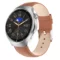 silver brown leather