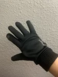 Black Winter Warm Full Fingers Waterproof Cycling Outdoor Sports Running Motorcycle Ski Touch Screen Fleece Gloves photo review