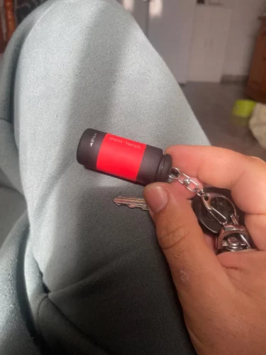 Click to view full screen Led Mini Pocket Torch Lamp Portable USB Rechargeable Keychain Flashlights Waterproof Outdoor Hiking Camping Torch Lamp Lantern photo review