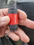 Led Mini Pocket Torch Lamp Portable USB Rechargeable Keychain Flashlights Waterproof Outdoor Hiking Camping Torch Lamp Lantern photo review