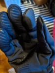 Black Winter Warm Full Fingers Waterproof Cycling Outdoor Sports Running Motorcycle Ski Touch Screen Fleece Gloves photo review