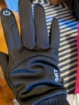 Black Winter Warm Full Fingers Waterproof Cycling Outdoor Sports Running Motorcycle Ski Touch Screen Fleece Gloves photo review