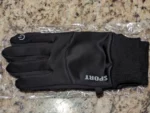 Black Winter Warm Full Fingers Waterproof Cycling Outdoor Sports Running Motorcycle Ski Touch Screen Fleece Gloves photo review