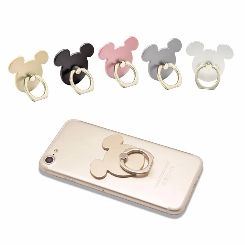 Cat and mouse design finger ring mobile phone smartphone holder socket for smartphone and phone case holder