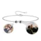 Silver charm chain