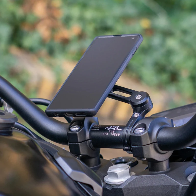 Yoke 60 Motorcycle Nut Mount & TiGRA MountCase Holder for Samsung Galaxy S20 Ultra (sku 54562)