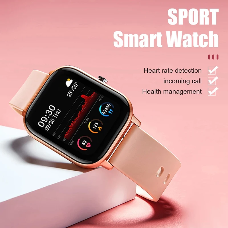 For Xiaomi Samsung Huawei Android Phone Color Screen Full Touch Custom Dial Smart Watch Women Bluetooth Call SmartWatch Men New - Image 3