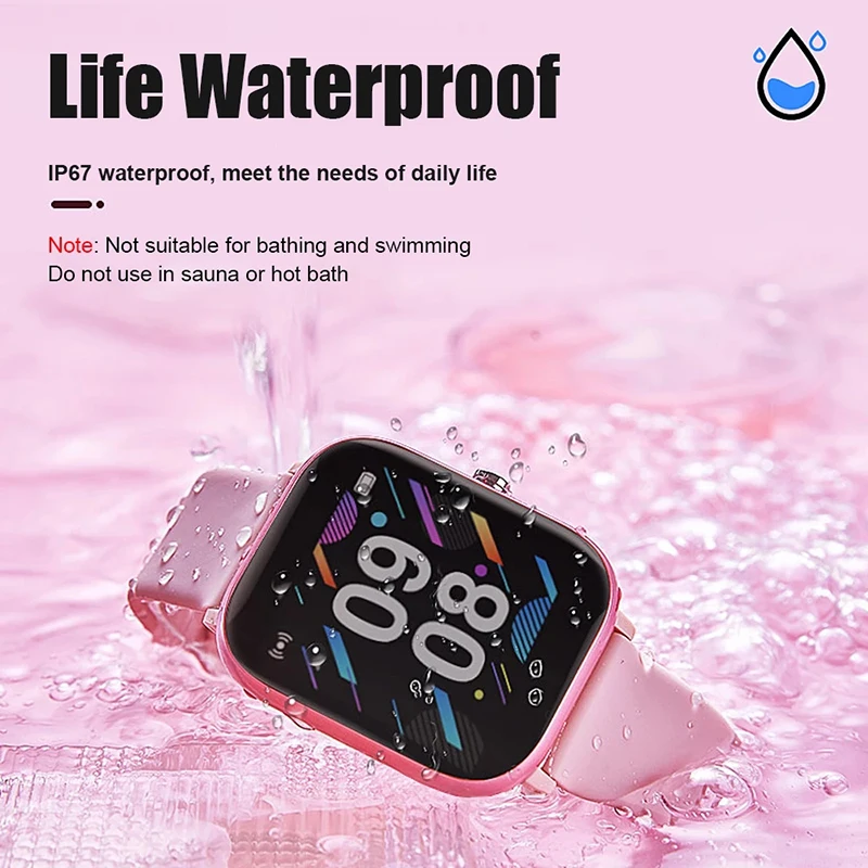 For Xiaomi Samsung Huawei Android Phone Color Screen Full Touch Custom Dial Smart Watch Women Bluetooth Call SmartWatch Men New - Image 6