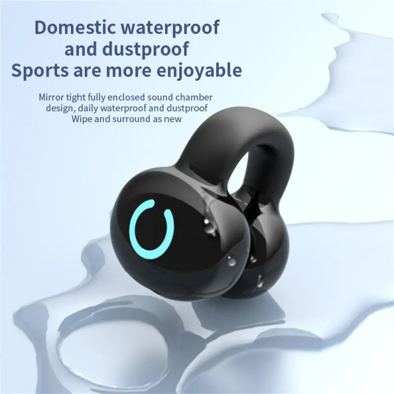 Long Battery Life 12mm Water Proof Durable Fashion Simple Music Earphone 50mah Intelligent Consumer Electronics No Pain 15m