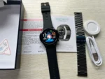 2023 New ECG Pulse Physiotherapy Smart Watch Men Full Touch Screen Blood Sugar Blood Lipid Bluetooth Call Smartwatch Sport Clock photo review