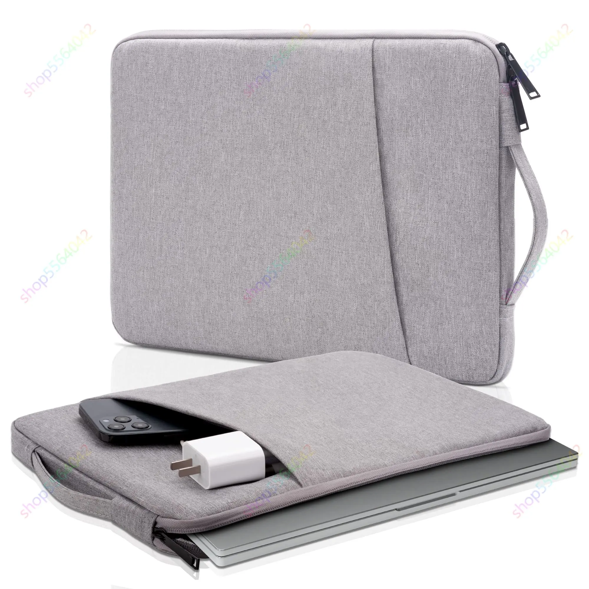 16 inch Laptop Sleeve Handbag Case for SAMSUNG Galaxy Book2 Pro 15.6” 2022 Protective Notebook Briefcase Cover for HP Dell