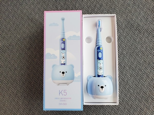Dr. Bei Children Acoustic Electric toothbrush K5 Evaluation: It can sing and tell stories