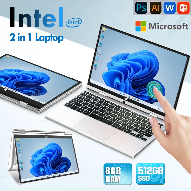 Teclast F5 N4100 中古2in1 ノートパソコン タッチスクリーン Teclast