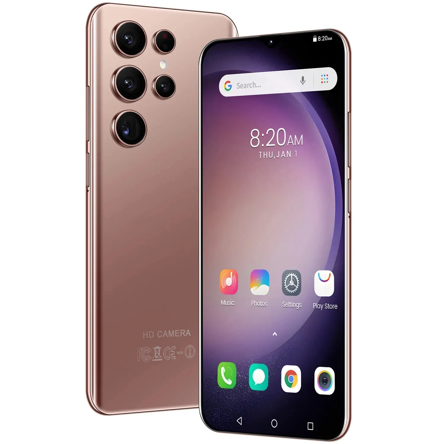 FUFFI-S23 Pro,Smartphone Android,6.53 Inch,16GB ROM 2GB RAM,4000mAh Battrey,Cell Phone,Google Play Store,8+13MP,Mobile Phones