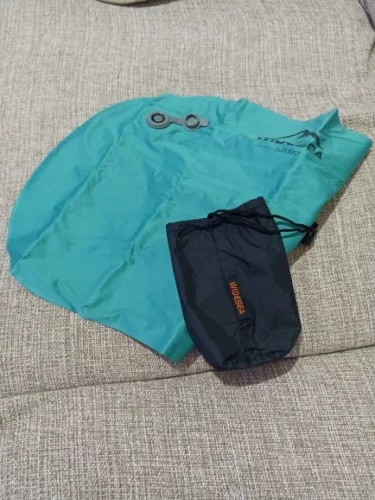 Widesea Portable Inflatable Pillow Camping Equipment Compressible Folding Air Cushion Outdoor Protective Tourism Sleeping Gear photo review