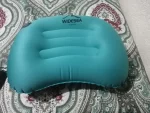 Widesea Portable Inflatable Pillow Camping Equipment Compressible Folding Air Cushion Outdoor Protective Tourism Sleeping Gear photo review