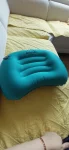 Widesea Portable Inflatable Pillow Camping Equipment Compressible Folding Air Cushion Outdoor Protective Tourism Sleeping Gear photo review