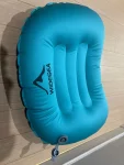 Widesea Portable Inflatable Pillow Camping Equipment Compressible Folding Air Cushion Outdoor Protective Tourism Sleeping Gear photo review