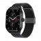 Black mesh belt