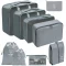 9 pcs grey