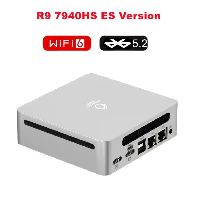SZBOX ryzen mini pc  BP6000/7000 AMD R9-7940HS/R9-6900HX ES DDR5 16GB 512GB 5600Mhz Wins11Pro WIFI6 BT5.2 diy gaming computer