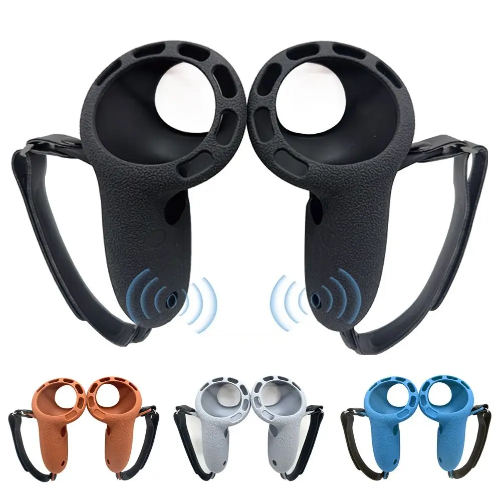 for Meta Quest 3 Handle Case Anti-Collision Touch Controller Protective Cover Silicone Handle Grip Shell VR Game Accessories