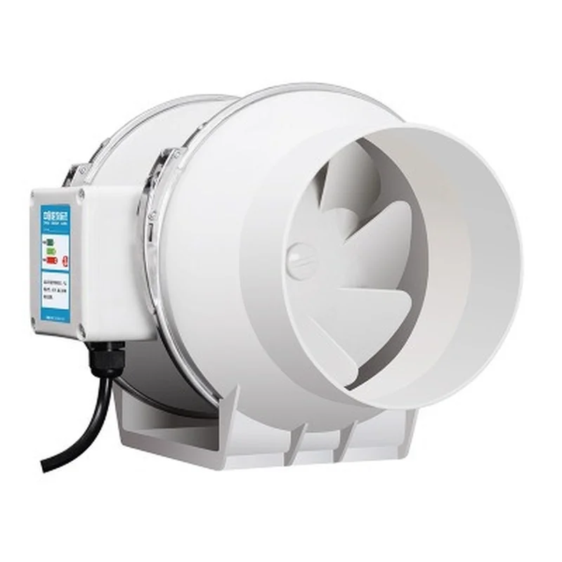 4/5 Inch Powful Silent Exhaust Fan Duct Pipe Fan Window Wall Airflow Booster Air Ventilator Pipe Ventilation Extractor 220V