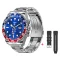 Blue Red Strap
