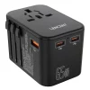 Black 65W GaN 1U2C