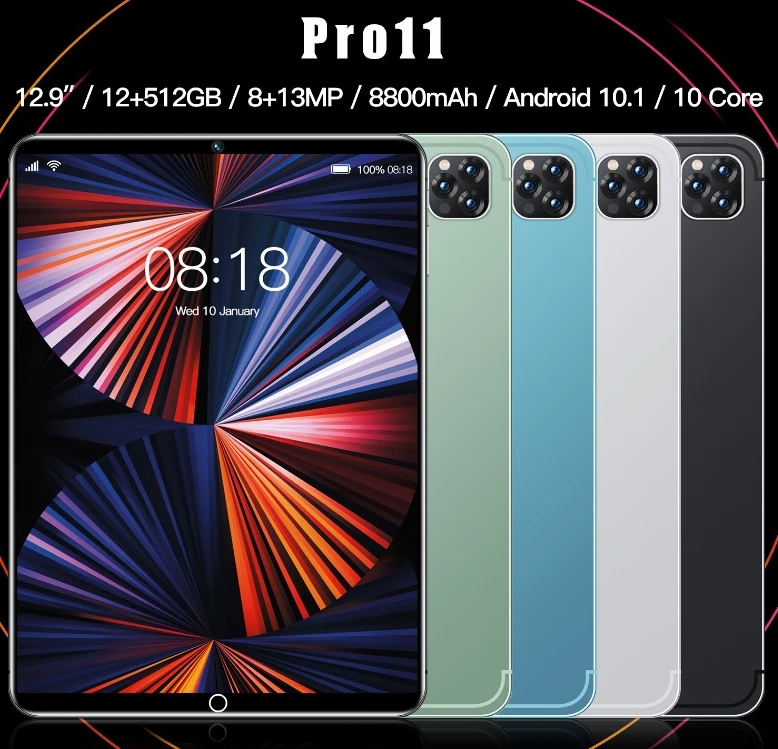 2025 Latest Genuine 10.1-Inch Android 4G Multi Language Global Wifi Phone Call Card Tablet Delivery Within 48 hour shipping