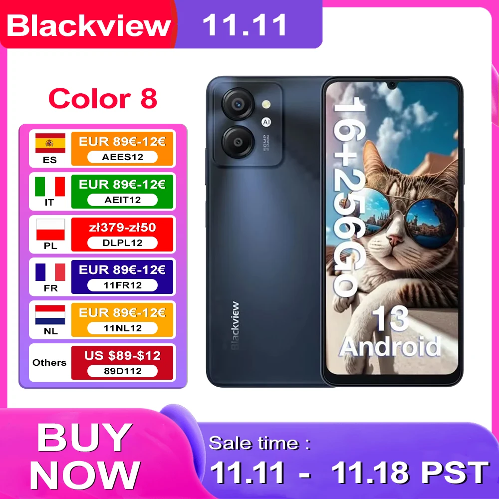 Blackview Color 8 Smartphone