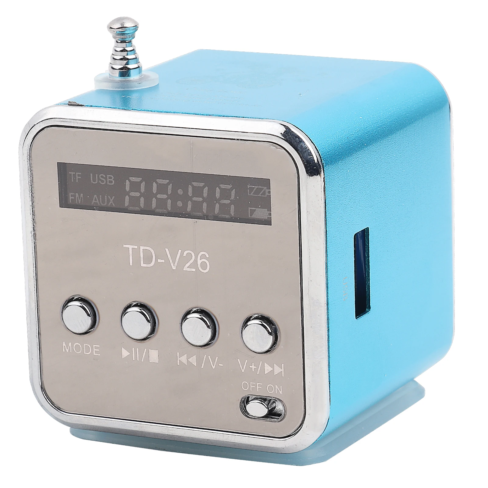 Mini Speaker Music Player Portable FM Radio PC Fashion Support TF Card and U Disk