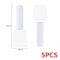 5PCS White