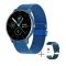 blue mesh belt