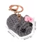 Hamster keychain wit