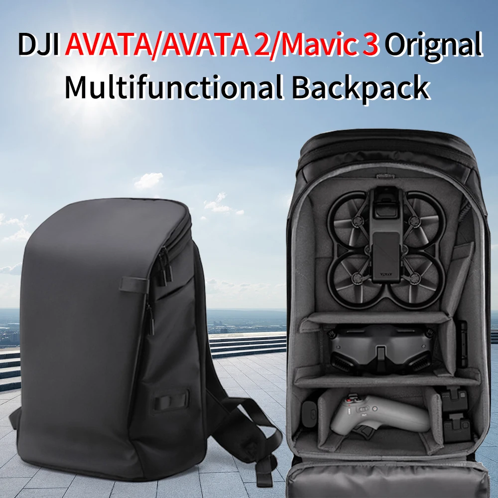 Shoulder Bag For DJI Avata 2 & Mavic 3 Travel Scratch-Resistant Waterproof Bag Avata Drone Accessories Multifunctional Backpack