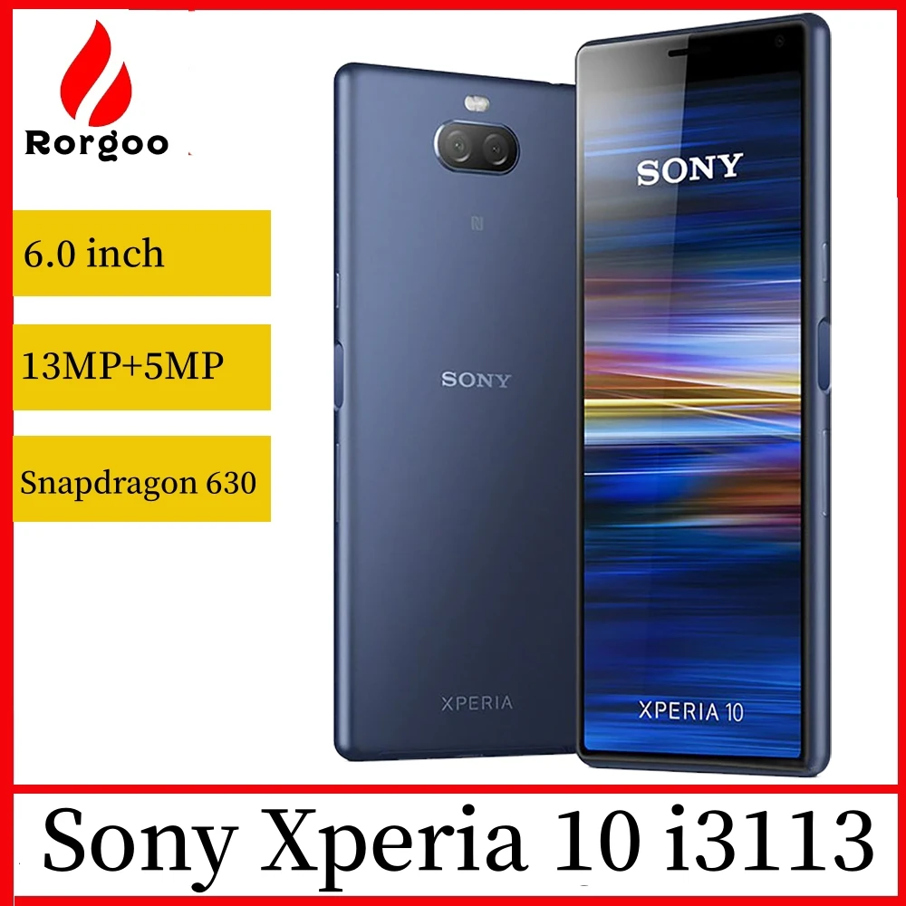 Sony Xperia 10 I3113 i4113 Android Smartphone 4G LTE 6.0