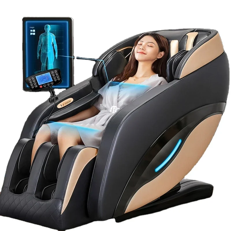 C17 human touch massage chair oem 4d sl track extra long full body thai stretch premium massage chair